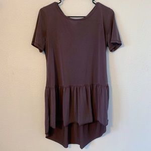 Mote Peplum Tunic Top